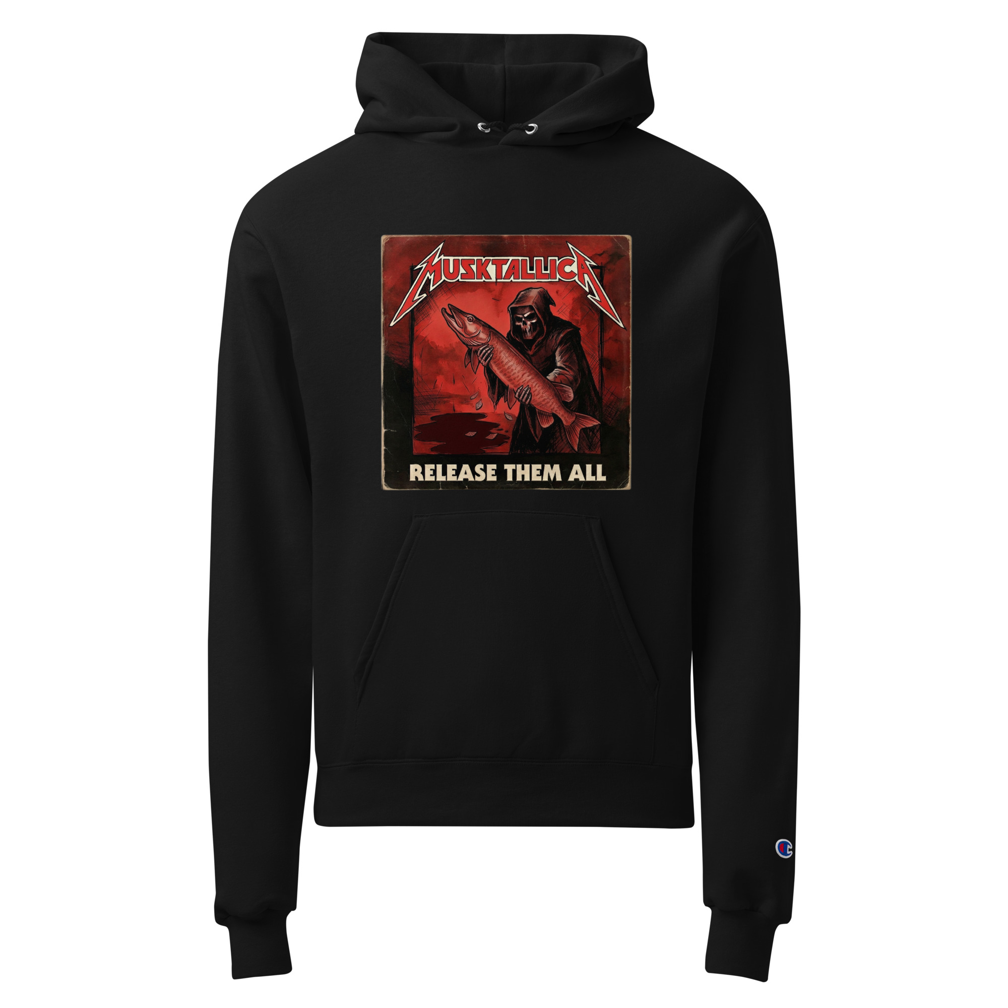 “Musktallica” Champion hoodie